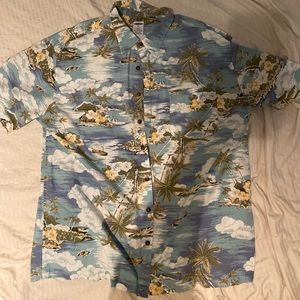 XL Old Navy Hawaiian Button Down